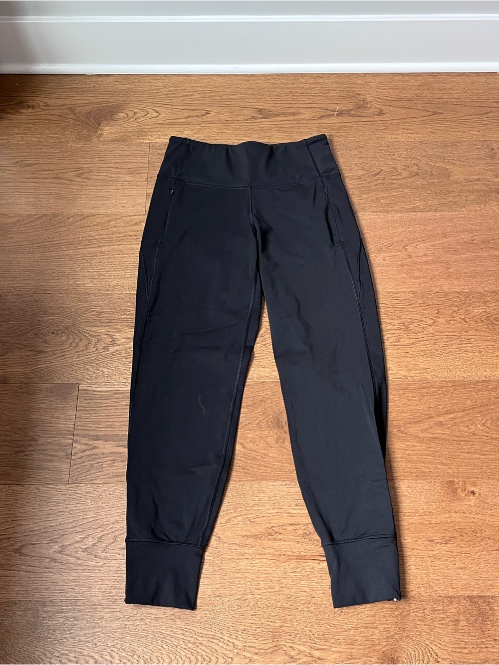 Lululemon Fresh Tracks Ankle Zip Running Jogger Pants 28.5” Women’s Size 6 Black